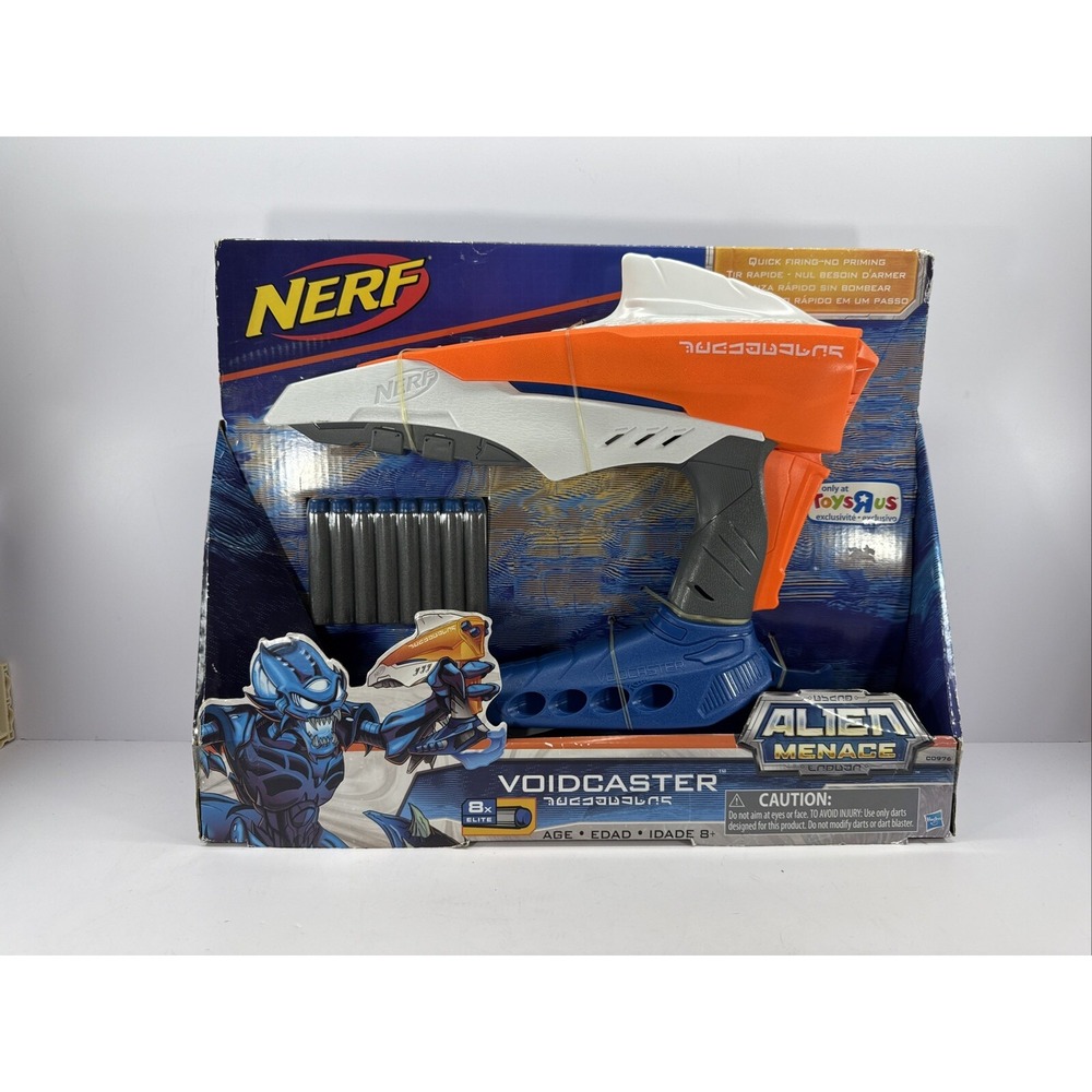 New✨NERF✨Alien Menace ✨Voidcaster Blaster✨"TOYS R US EXCLUSIVE"